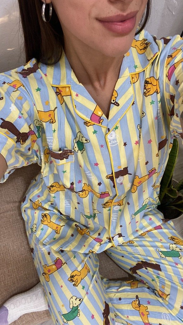 Producto - Pijama Camisero 3 Pzas - 9