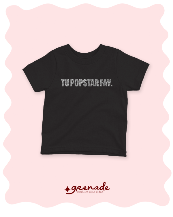 Producto - Baby tee "tu popstar fav"