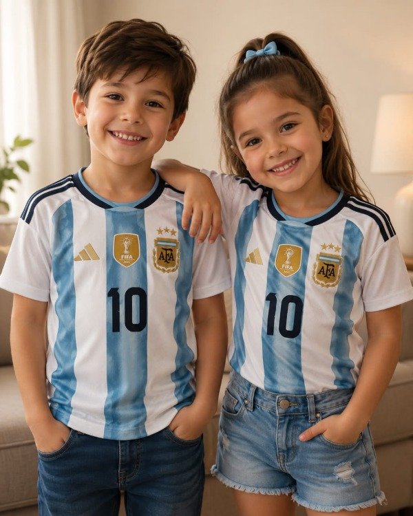 Producto - Camisetas argentinas para niños/as