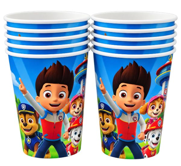 Producto - vaso descartable paw patrol