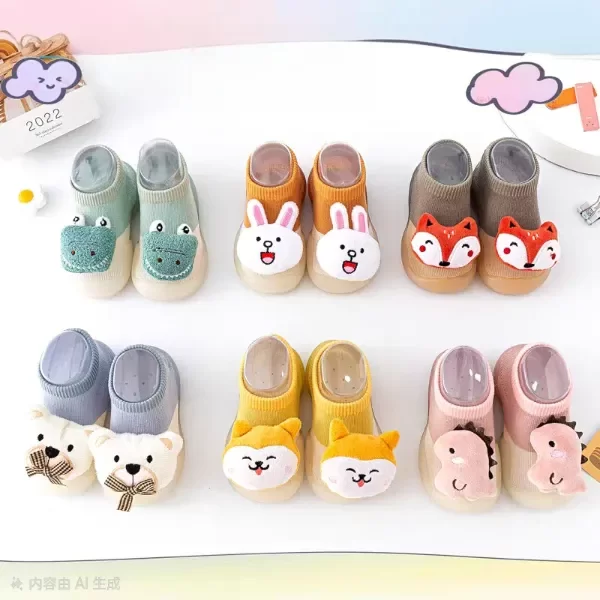 Producto - PANTUMEDIAS BEBE/NIÑO con animalito de peluche. Talle: 26/27 - 0