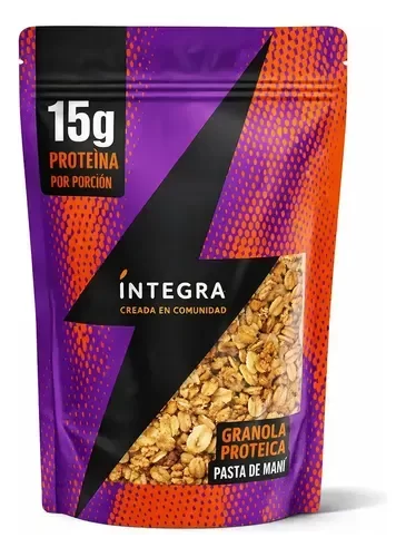 Producto - Granola 15g proteina pasta de mani 250g INTEGRA