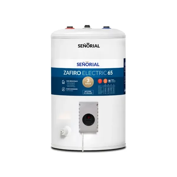 Producto - TERMOTANQUE SEÑORIAL 65LTS CARGA SUPERIOR ELECTRICO