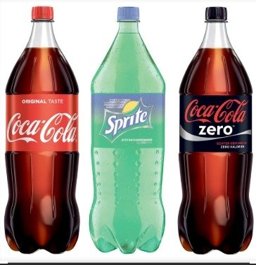 Producto - Coca Cola , Coca Cola Zero , Sprite 2,25litro