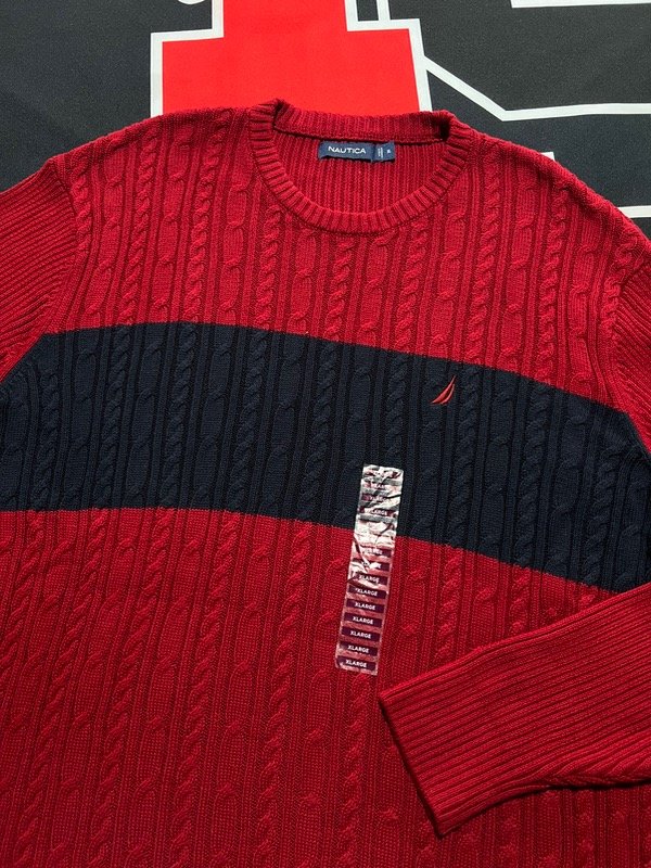 Producto - Sweater Nautica Trenzado. Talle XL