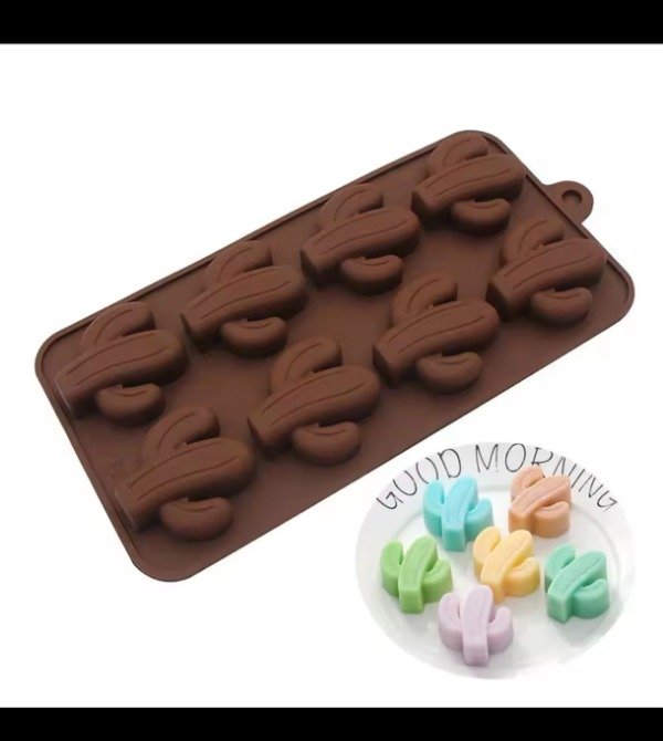 Producto - Molde de silicona 8 cactus