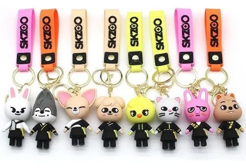 Producto - Llaveros de Goma Stray Kids (ingrese para elegir modelo)
