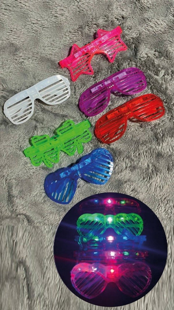 Producto - ANTEOJO LUMINOSO RAYADO 3 LED x1
