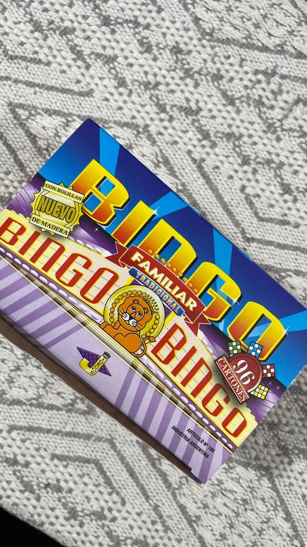 Producto - Bingo x96 cartones