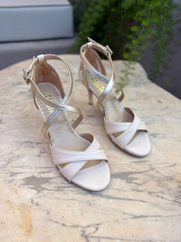 Producto - Sandalias Queen Natural Platino