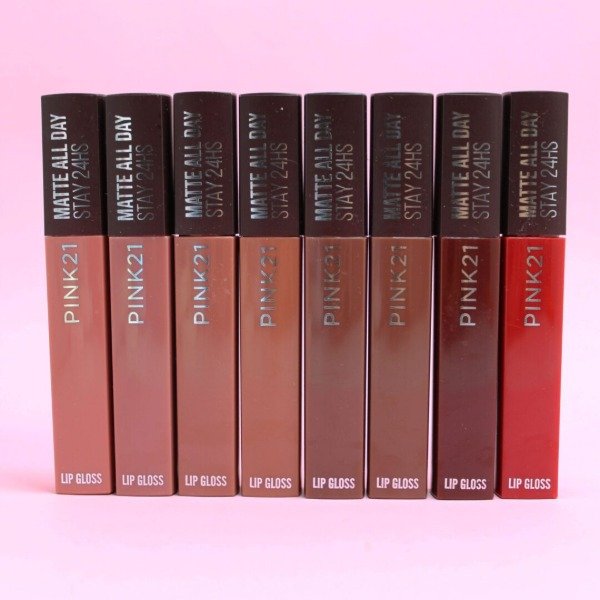 Producto - Labial liquido matte All Day Long Chocolate Pink 21