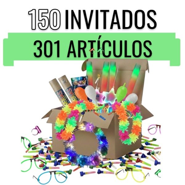 Producto - Combo Luminoso para 150 Invitados con 301 Artículos