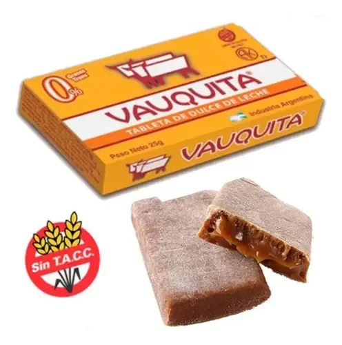 Producto - BOCADITO VAUQUITA DULCE DE LECHE X25G