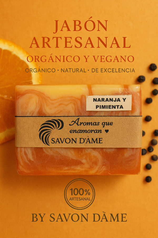 Producto - Jabón de  Naranja y Pimienta