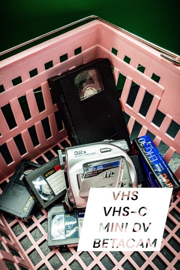 Producto - DIGITALIZACION VHS, VHS-C, MINI DV, BETACAM