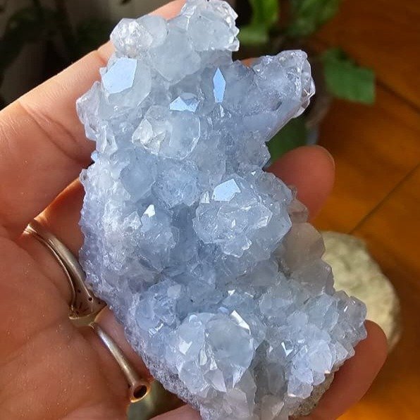 Producto - Drusa de Selestina llena de cristales