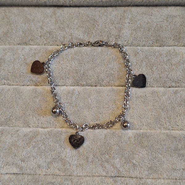 Producto - Pulsera CORAZONES COLGANTES