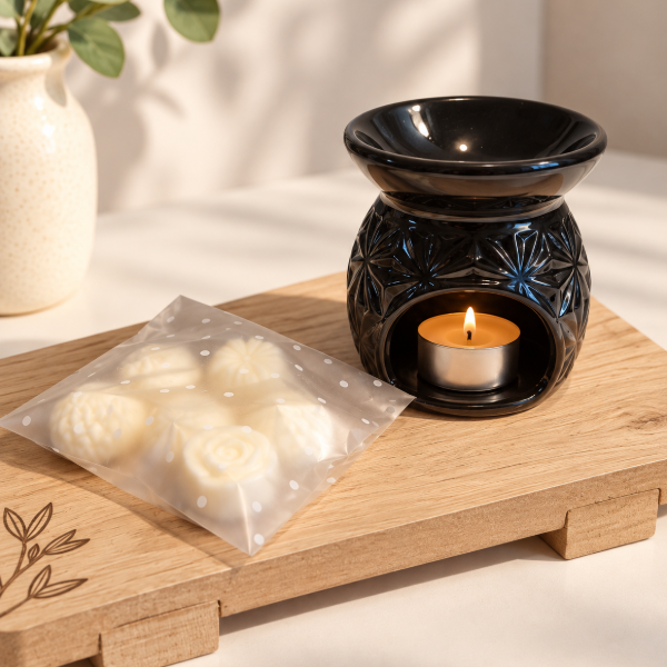 Producto - Combo Bienestar - Hornito + Vela de noche + wax melts - 13