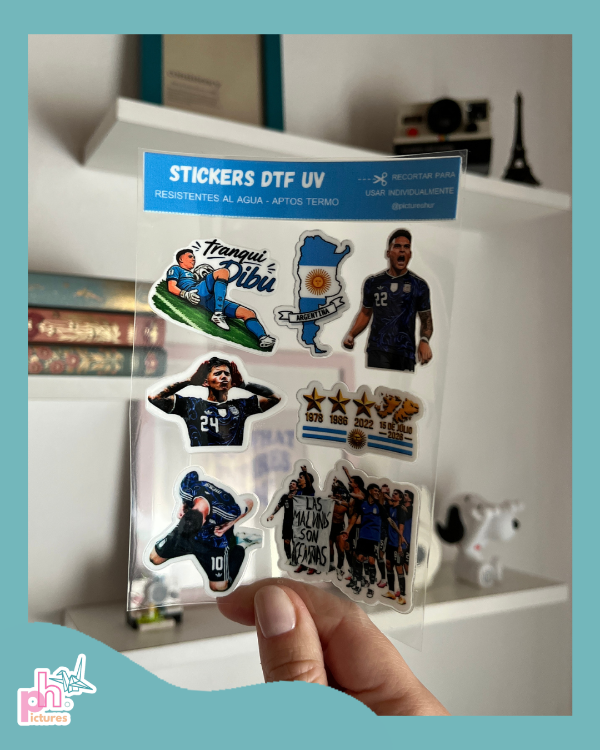 Producto - planchas de stickers - dtf uv - 3