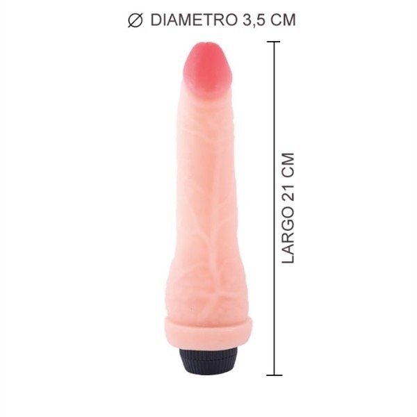 Producto - Vibrador Bananín Cyber Real Skin / Sensación Hiper-Realista 21cm