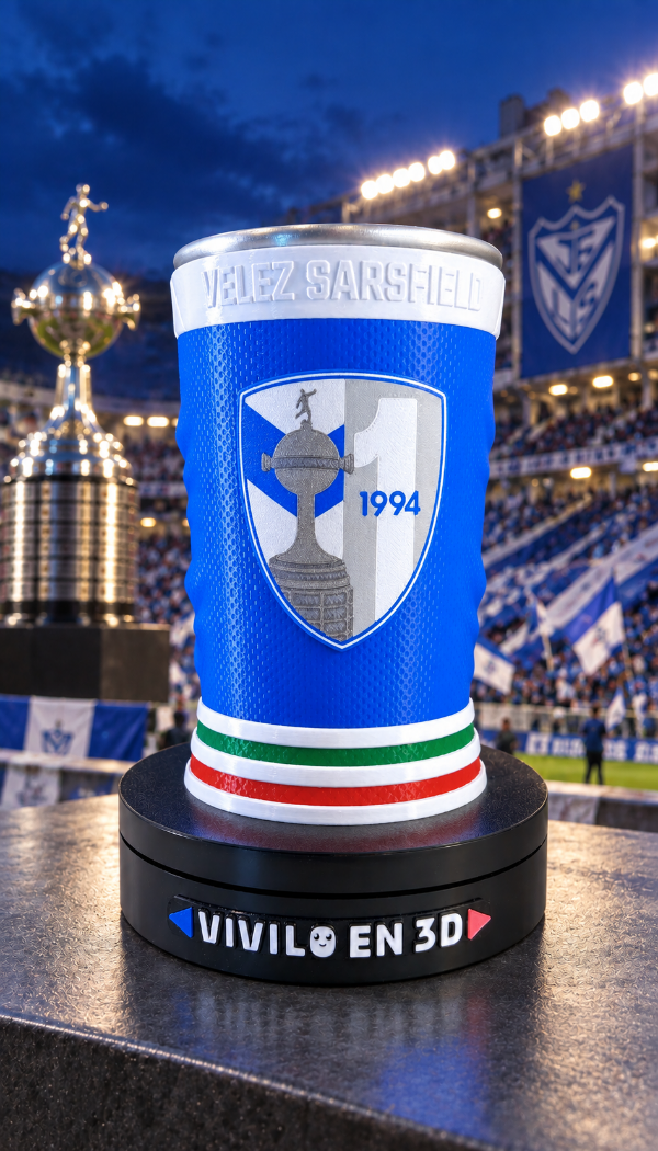 Producto - VASO CHOPP 500ML VELEZ SARSFIELD CAMPEON DE AMERICA - 1