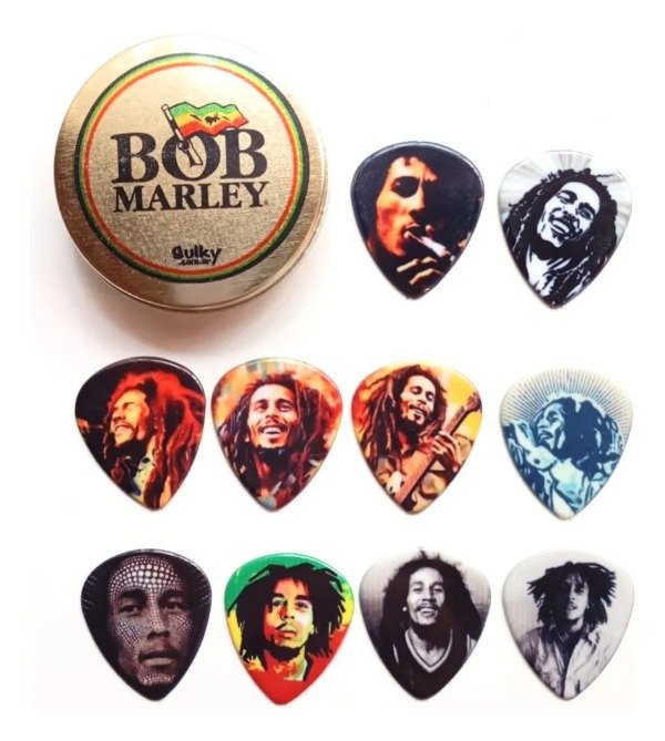 Producto - Mini pack de púas originales Sulky - BOB MARLEY - Estuche de regalo