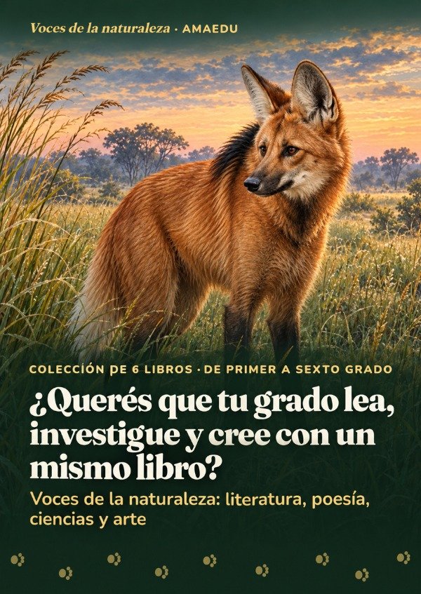 Producto - Colección VOCES DE LA NATURALEZA (Primero a Sexto Grado) - 1