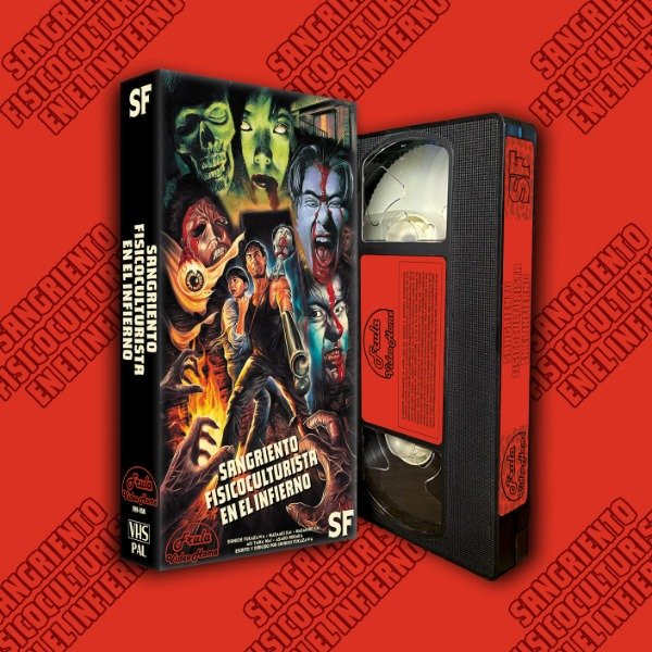 Producto - Sangriento Fisicoculturista en el Infierno (1995) VHS