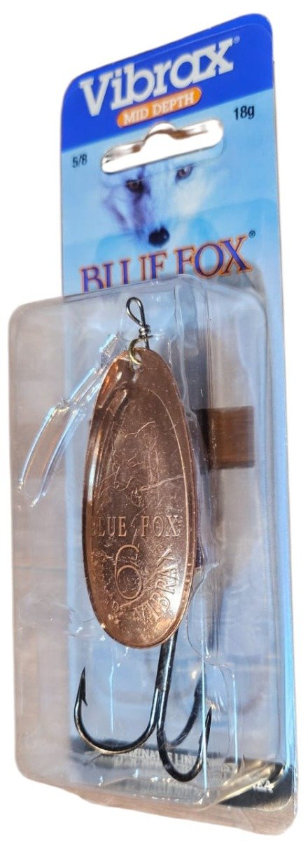 Producto - CUCHARA BLUE FOX NRO. 6 Cobre