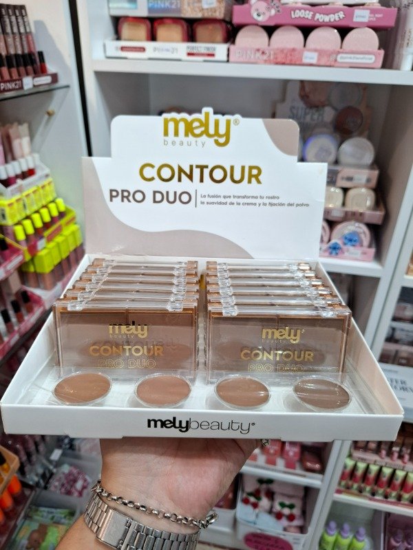 Producto - Contorno PRO DUO en crema y en polvo MELY