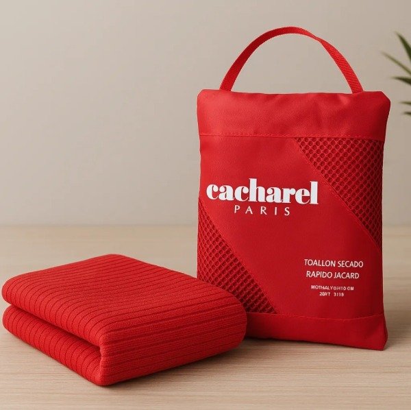 Producto - Toallón de Secado Rápido Cacharel. 70 x 150 cm