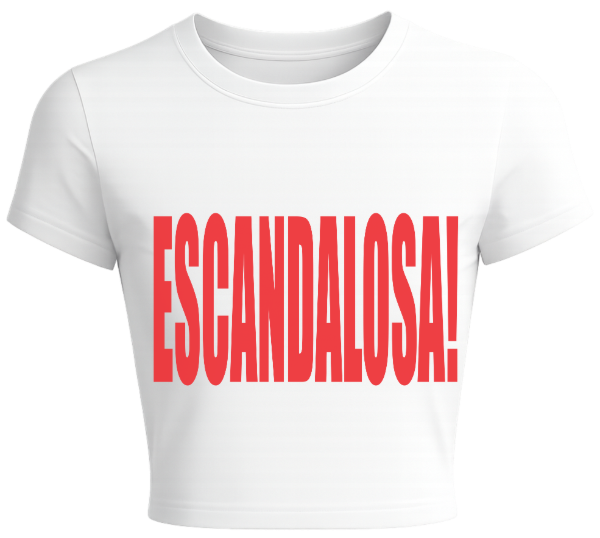 Producto - Baby Tee Escandalosa