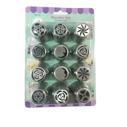 Producto - SET PICOS RUSOS GRANDES ACERO REFORZADO x12