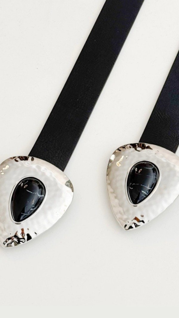 Producto - CINTO GOTA CON PIEDRA (NEGRO)