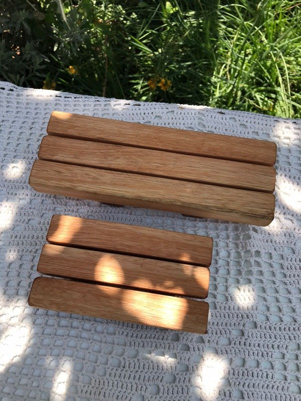 Producto - jabonera madera