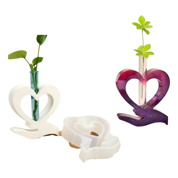 Producto - Molde de florero mano corazon - 0