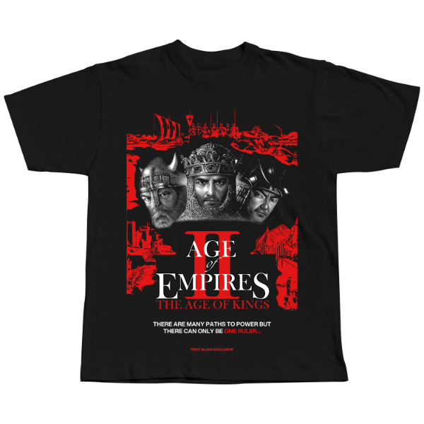 REMERA "AGE OF EMPIRES II v2" ON-DEMAND