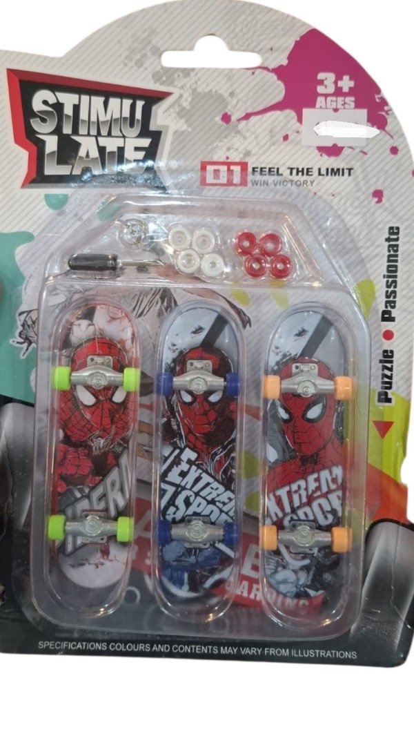 Producto - Skate de dedos x3