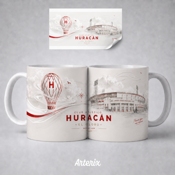 Producto - Taza de cerámica Huracán - 0
