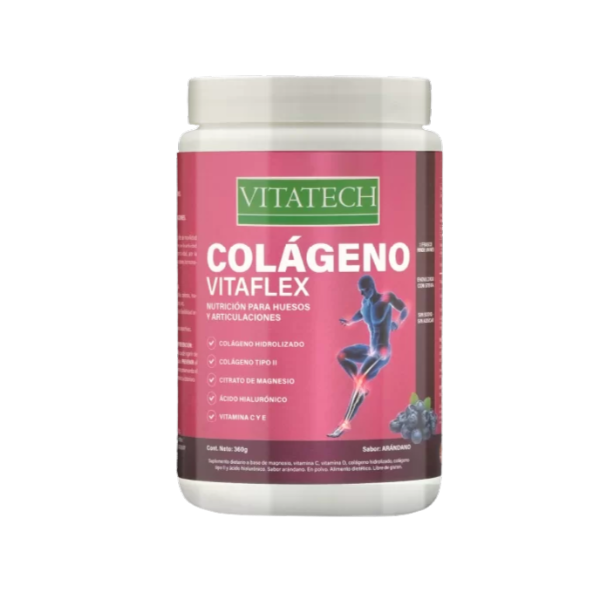 Producto - Colageno VitaFlex - Arandanos - 300 gr - Vita Tech