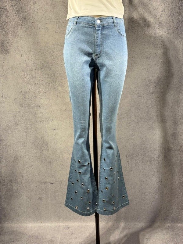 Producto - OXFORD CELESTE ARANDELAS CON ARANDELAS