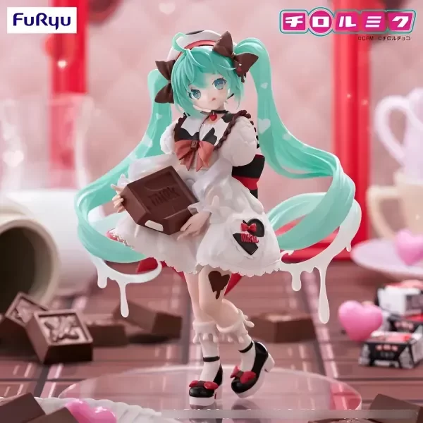 Producto - Figura Original Miku Hatsune x Tirol Choco - Vocaloid -Trio-Try-iT - FuRyu -18cm