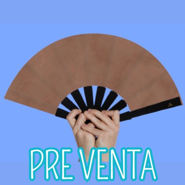 Producto - -PREVENTA- Abanico "Tierra Marmolado" -CON ACCESORIOS-