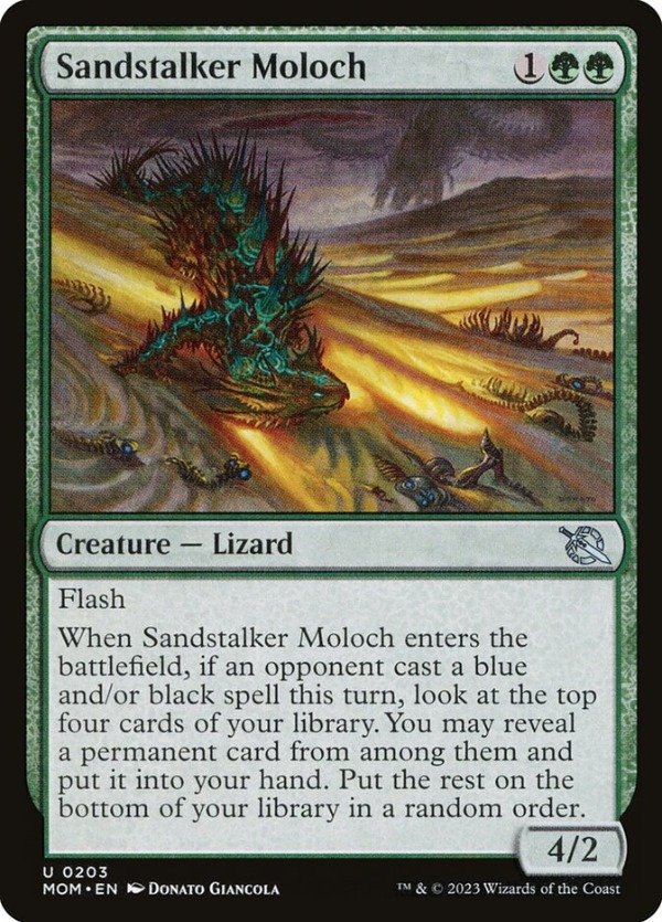 Producto - Sandstalker Moloch  March of the Machine