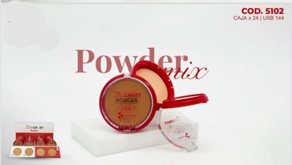 Producto - Polvo Compacto mix Love Crazy Tejar