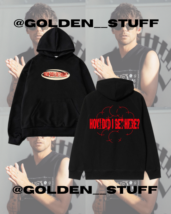 Producto - BUZO CANGURO HOW DID I GET HERE 1 - LOUIS TOMLINSON