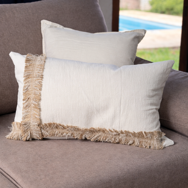 Producto - Almohadón Flecos combinado
