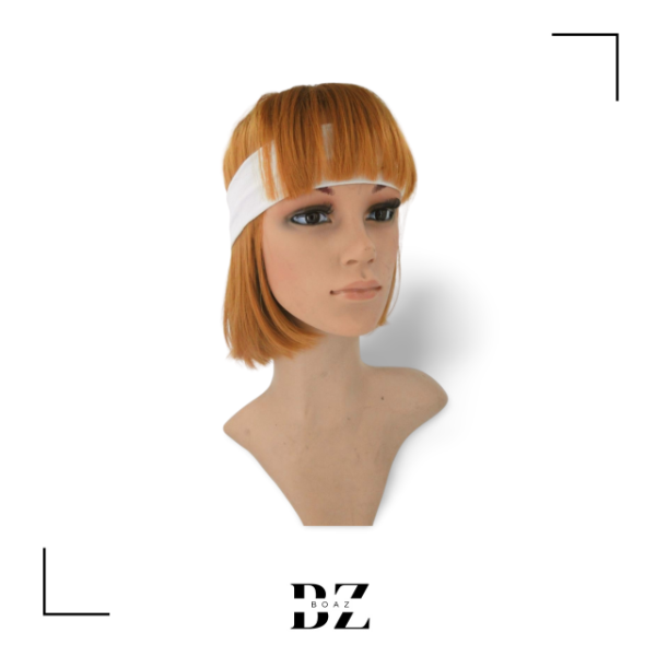 Producto - VINCHA STRETCH X 12 PCS BLA Y NEGRO 7 CM ANCHO 1551-5