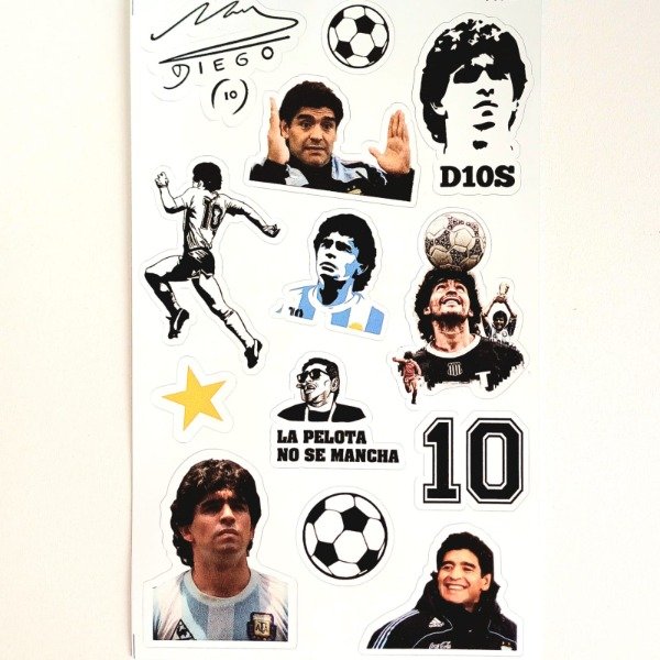 Producto - Plancha de Stickers Diego 2