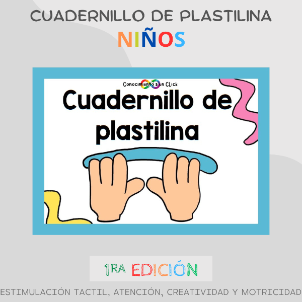 Producto - CUADERNILLO DE PLASTILINA PRIMERA EDICIÓN